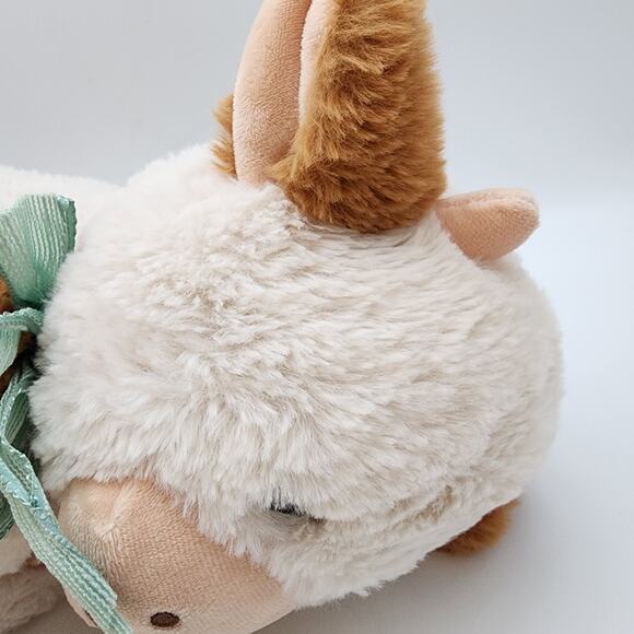 Way to Celebrate Mom and Me Cow Plush 14" Green Bow Stuffed Toy Walmart 334666 - Picture 7 of 10